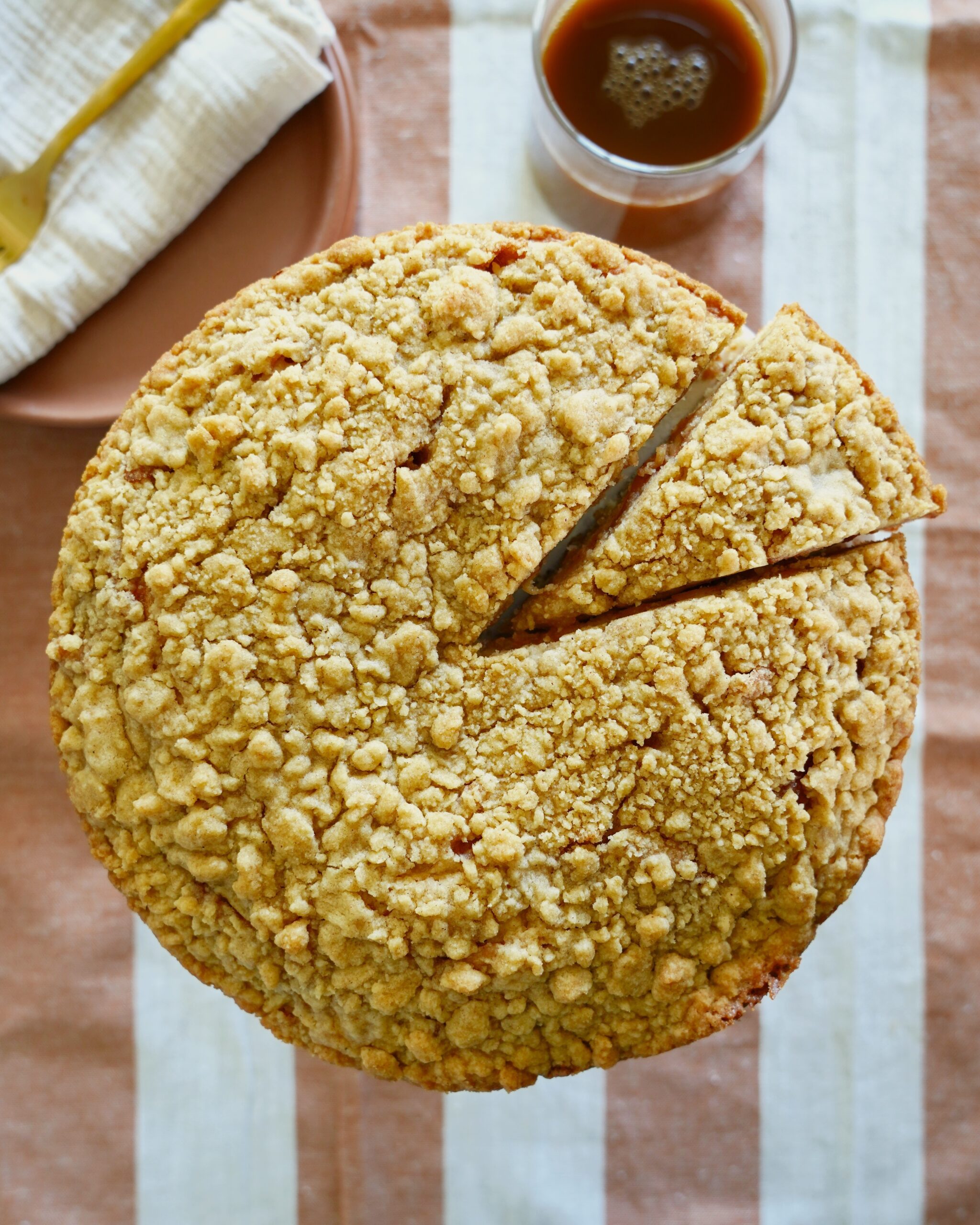 Spiced Apple Coffee Cake