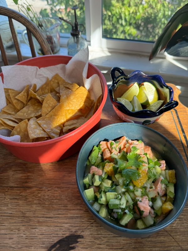 Salmon Ceviche